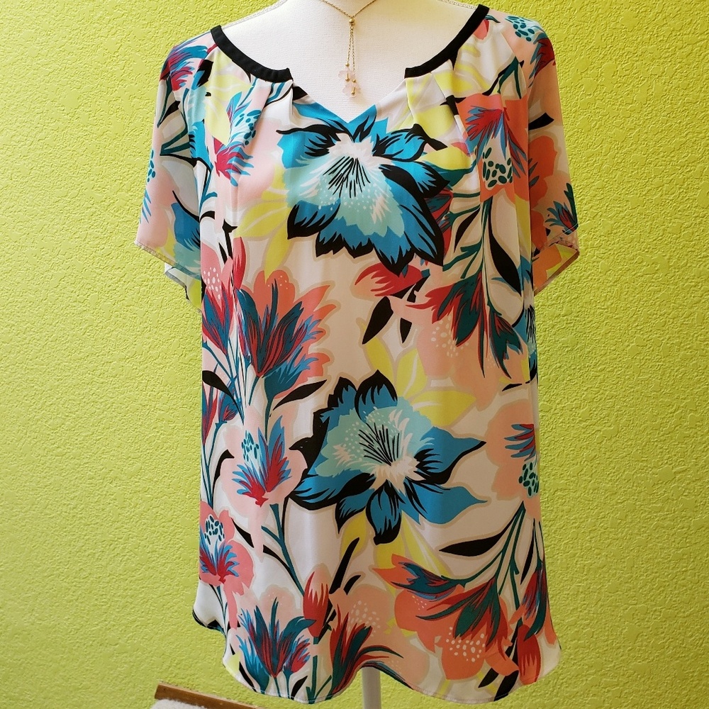 🍒BOGO! Worthington Blouse, Sz. 1XL, Like New!